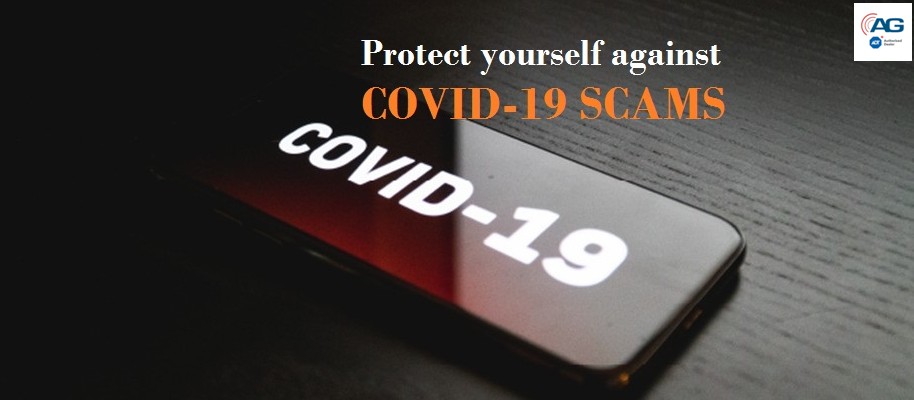 Alarm Guard Security Says  “Protect Yourself From Covid19 Scams“