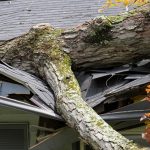 Smart home monitoring system protecting Ontario home during fall storm