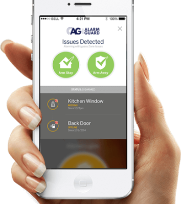 AlarmGuard Mobile App to check video on Mobile